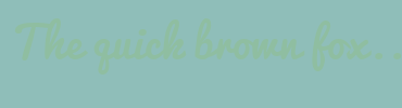 Image with Font Color 8FBEA1 and Background Color 8FBEB9